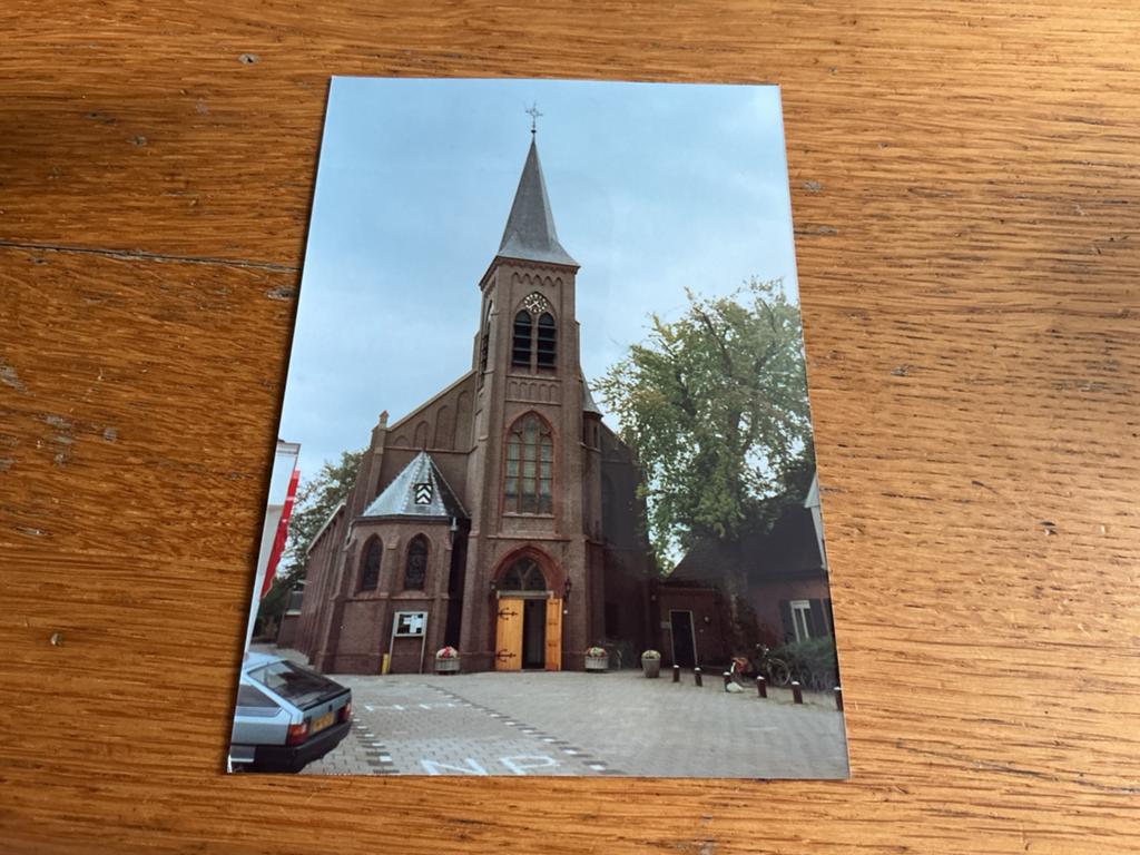 C3146 Leusden kerk Citroën BX ( gedeeltelijk), Ophalen of Verzenden, 1960 tot 1980, Overige onderwerpen