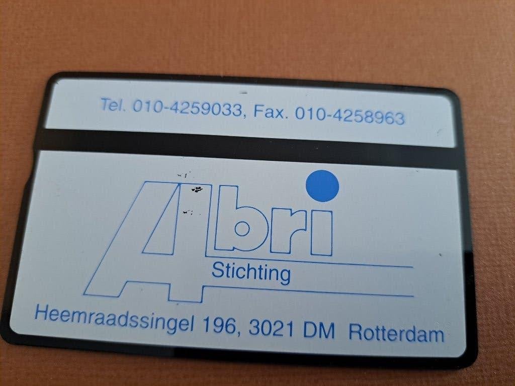 TELEFOONKAART - NEDERLAND - RCZ 721 ABRI STICHTING, Verzenden, Nederland