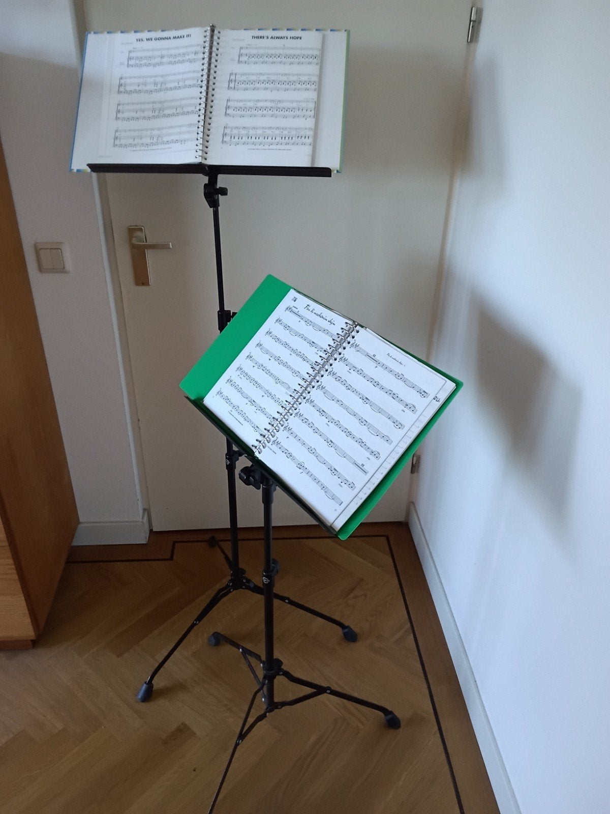 Zeer stevige K&M muziekstandaard, opvouwbaar, Ophalen of Verzenden, Gebruikt, Muziekstandaard, Overige instrumenten