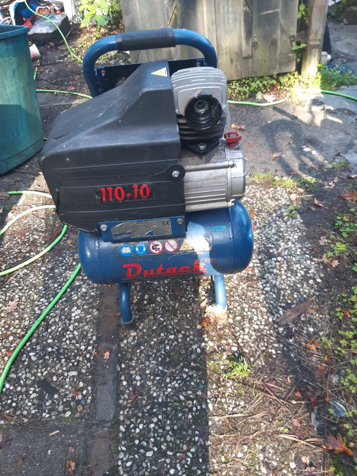 compressor, Ophalen, Gebruikt, 6 tot 10 bar, 25 tot 100 liter