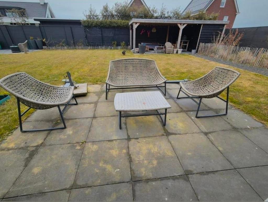 Kees Smit tuinset zonder kussens, Ophalen