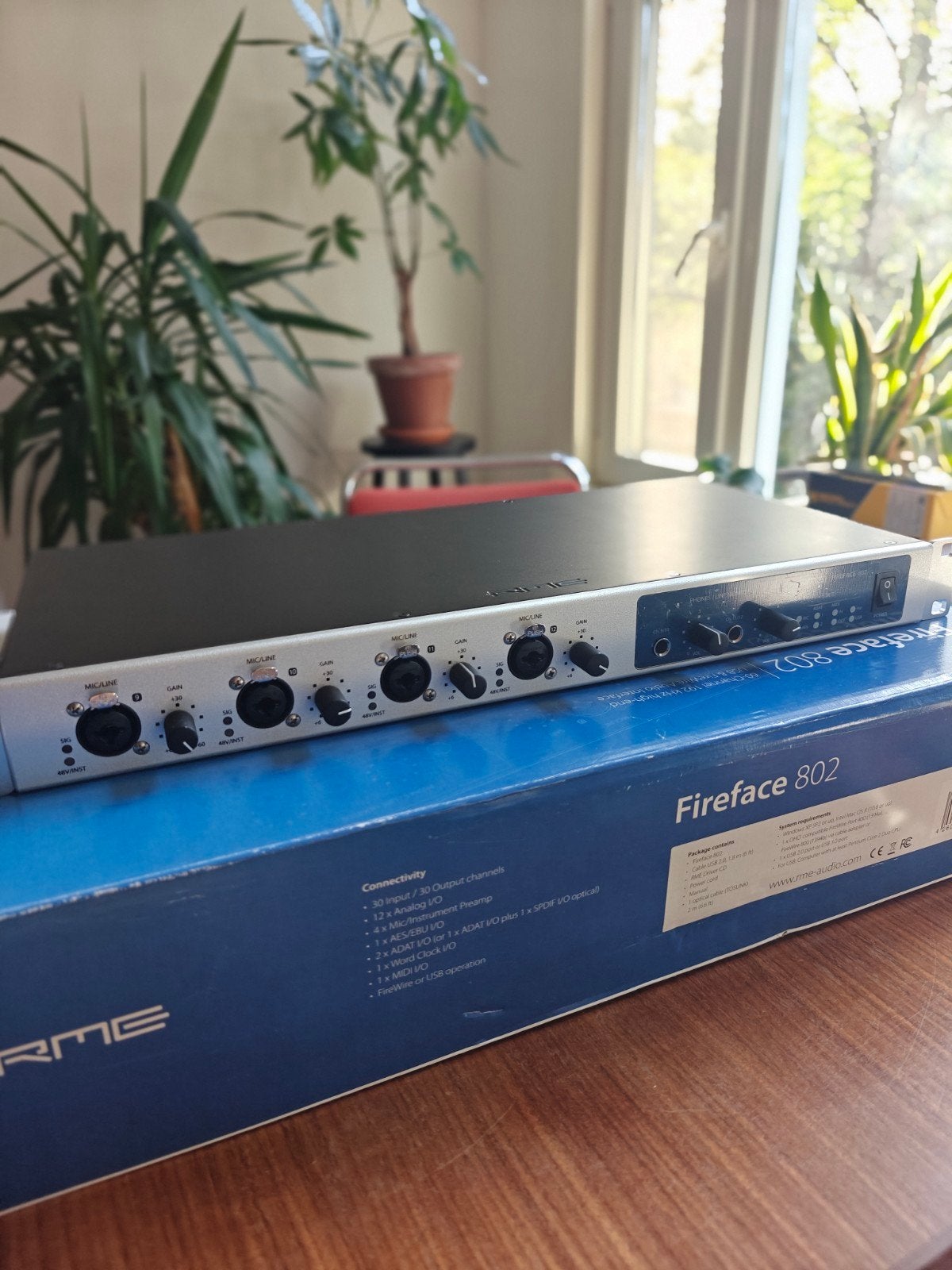RME Fireface 802 Audio Interface - Uitstekende Staat, Ophalen of Verzenden, Zo goed als nieuw, Rme@rme.com, Am Pfanderling 60D-85778 HaimhausenGermany