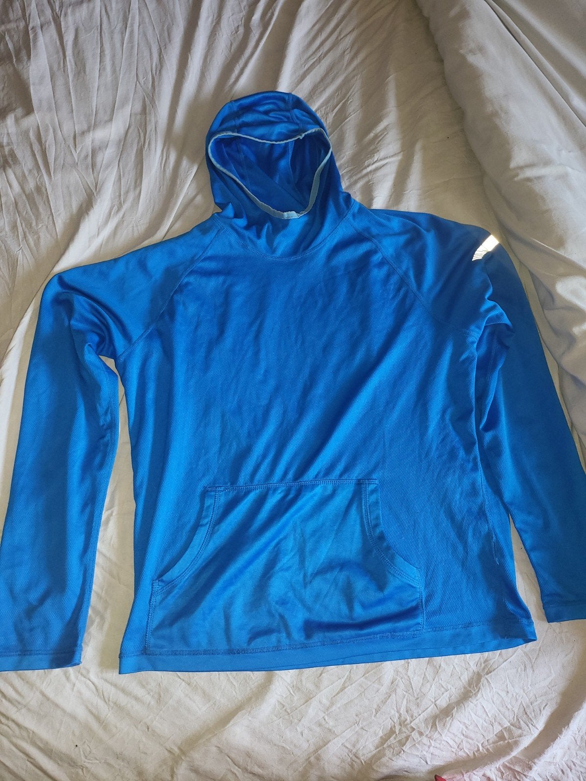 H&M Sport hoodie maat M, Maat 38/40 (M), H&M Sport, Verzenden, Blauw