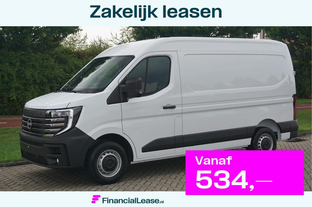 Nissan Interstar 3.5T 130PK N-Connecta L2H2 BPM VRIJ! 10" R-, 1998 cc, Gebruikt, 4 cilinders, Parkeersensor