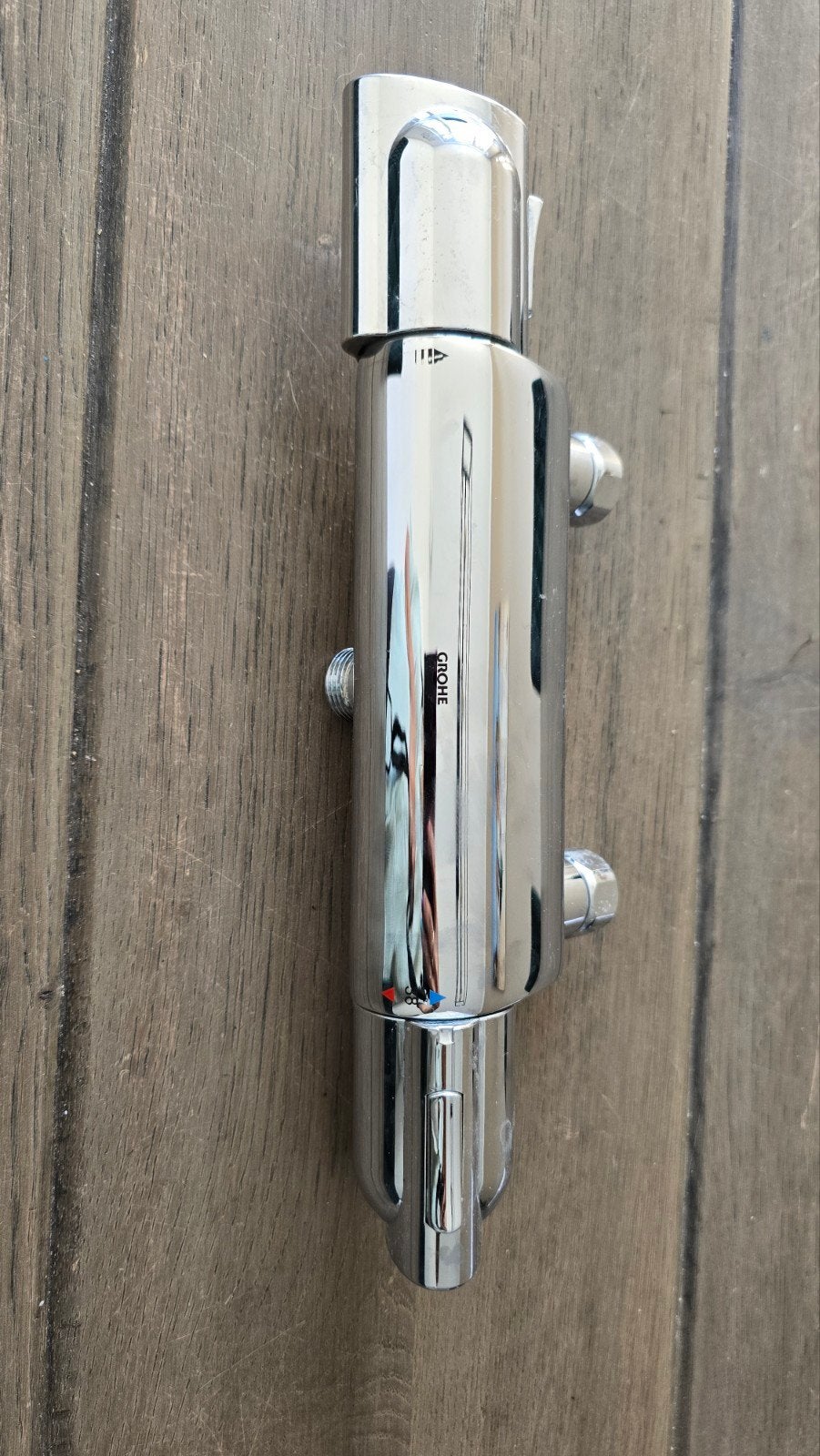Grohe Thermostaat Kraan - Douchekraan Chroom, Ophalen of Verzenden, Zo goed als nieuw, Chroom, Douche