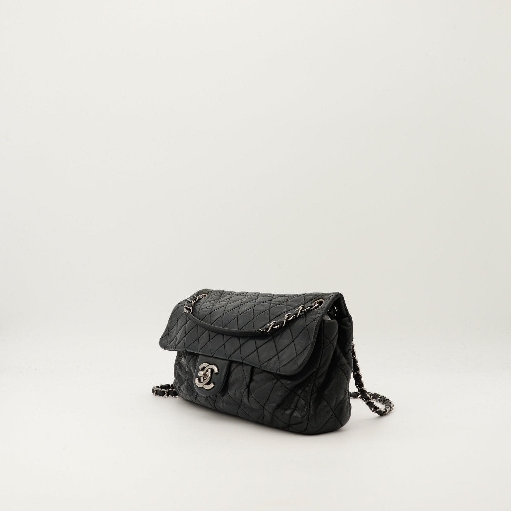 Chanel Timeless Chic Quilt handtas, Verzenden, Gebruikt, Zwart, Handtas