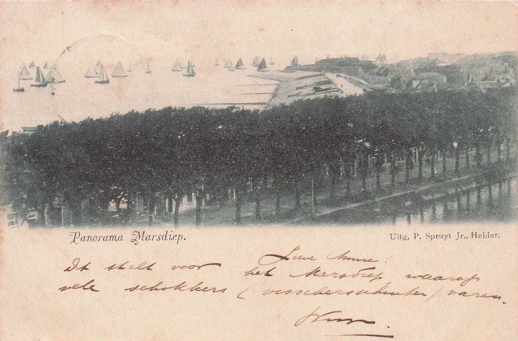 703-426-021 Panorama Marsdiep Den Helder, Verzenden, Voor 1920, Noord-Holland