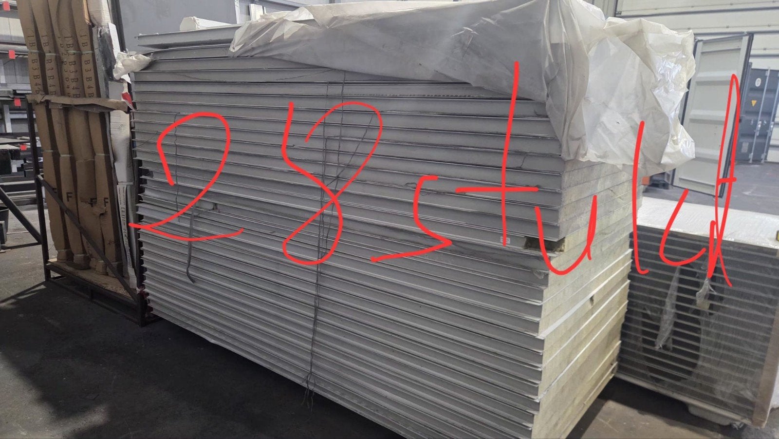 Sandwichpanelen - Diverse afmetingen en diktes, Ophalen, 25 tot 50 mm, Minder dan 200 cm, Overige typen