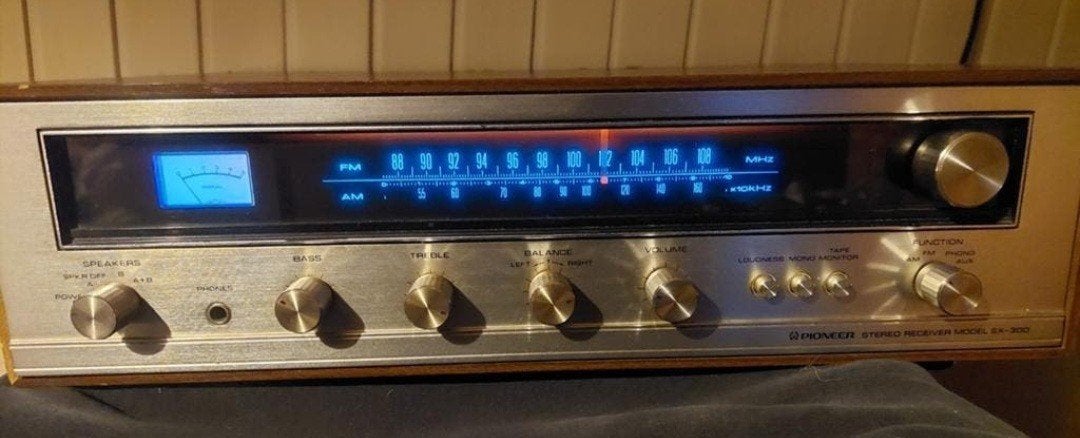 Pioneer SX-300 Stereo Receiver - Vintage Audio, Audio, Tv en Foto, Versterkers en Receivers, Ophalen, Gebruikt, 60 tot 120 watt