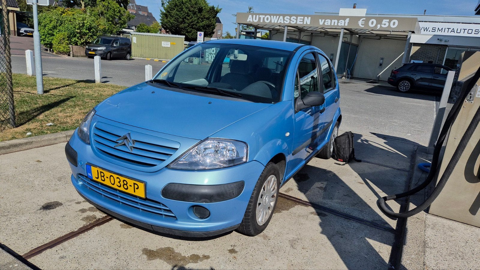 Citroën C3 1.1 I 2004 Blauw, Auto's, Citroën, Voorwielaandrijving, 40 €/maand, 4 cilinders, Blauw
