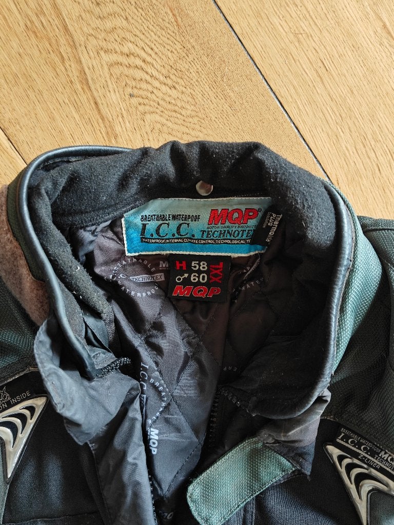 MQP Motor winterparka 58/60 grijs, Motoren, Kleding | Motorkleding, Jas | textiel, Heren, MQP, Ophalen of Verzenden
