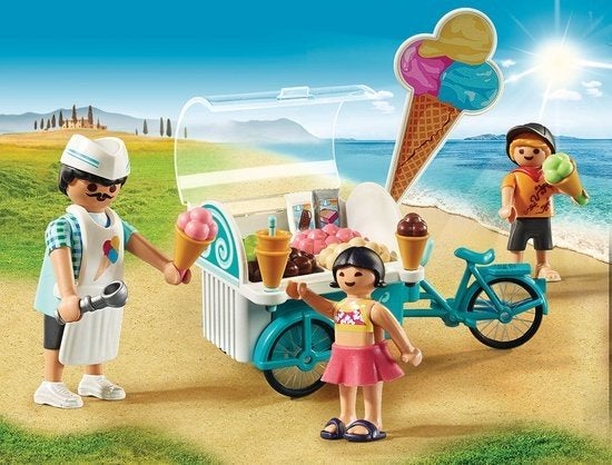 Playmobil Setje 9426 Familie Fun IJsjesverkoper, Ophalen of Verzenden, Zo goed als nieuw