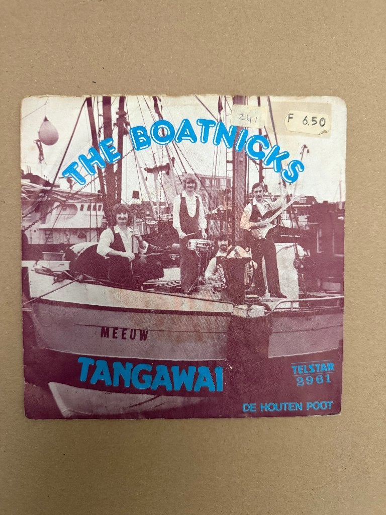 The Boatnicks - Tangawai  - zeldzame piraten topper, Gebruikt, Levenslied of Smartlap, 12 inch, Fotohoes