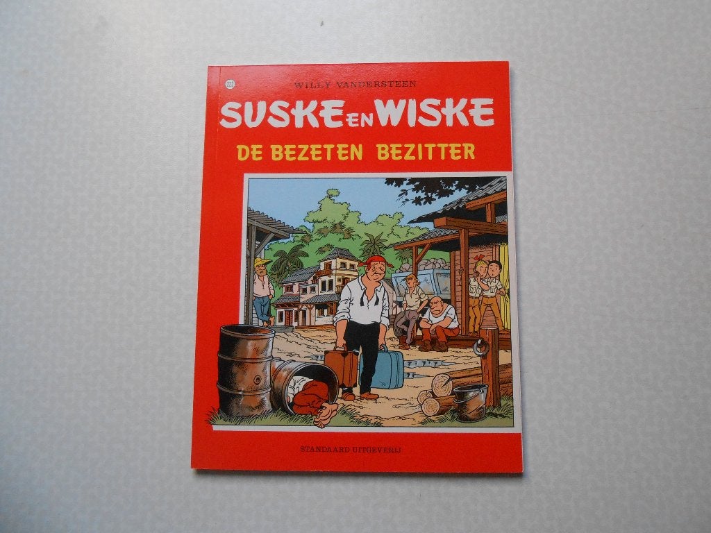 suske en wiske 222 De bezeten bezitter 1989 1 ste druk., Willy Vandersteen, Eén stripboek, Nieuw, Ophalen of Verzenden