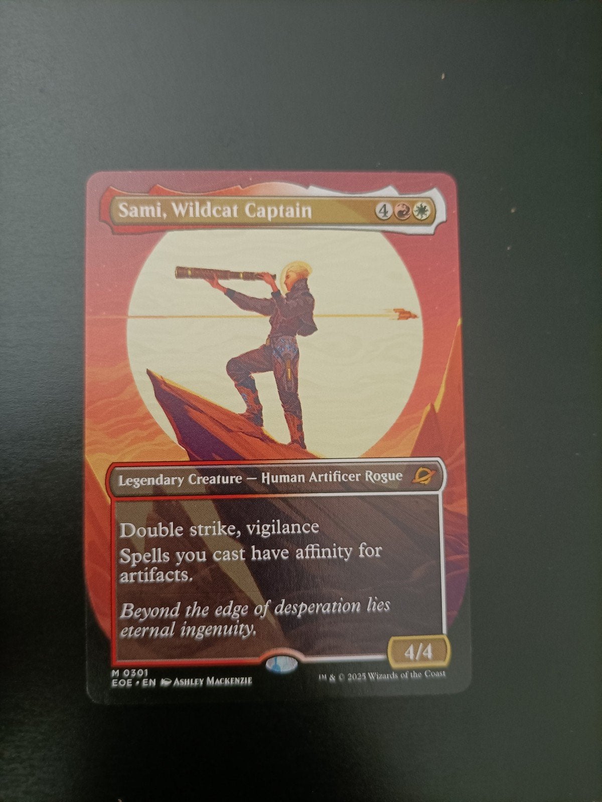 MTG Sami wildcat captain, Ophalen of Verzenden, Zo goed als nieuw, Losse kaart