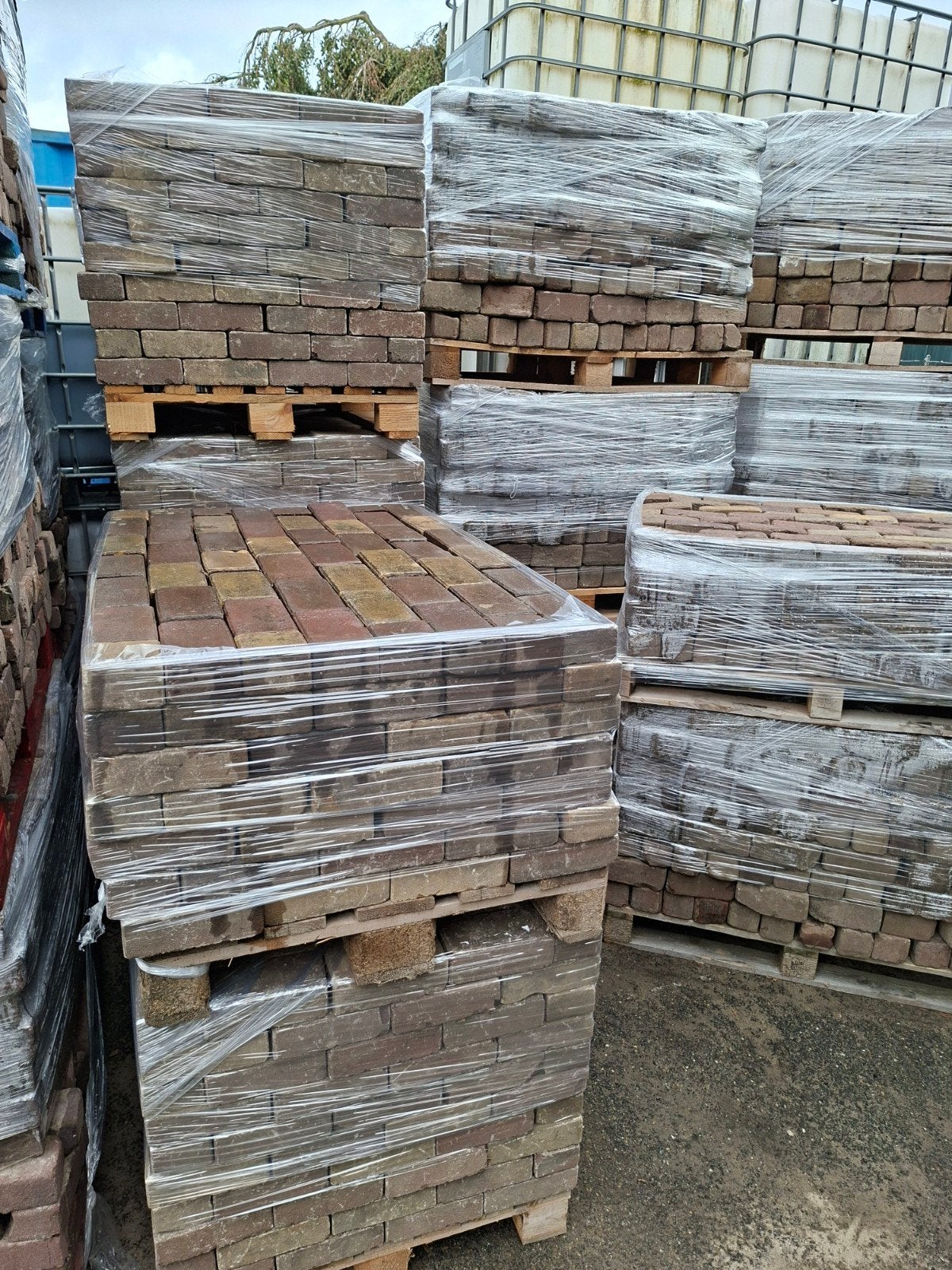 gebakken klinkers! op pallets 45m2, Ophalen, Gebruikt, Keramiek, Klinkers
