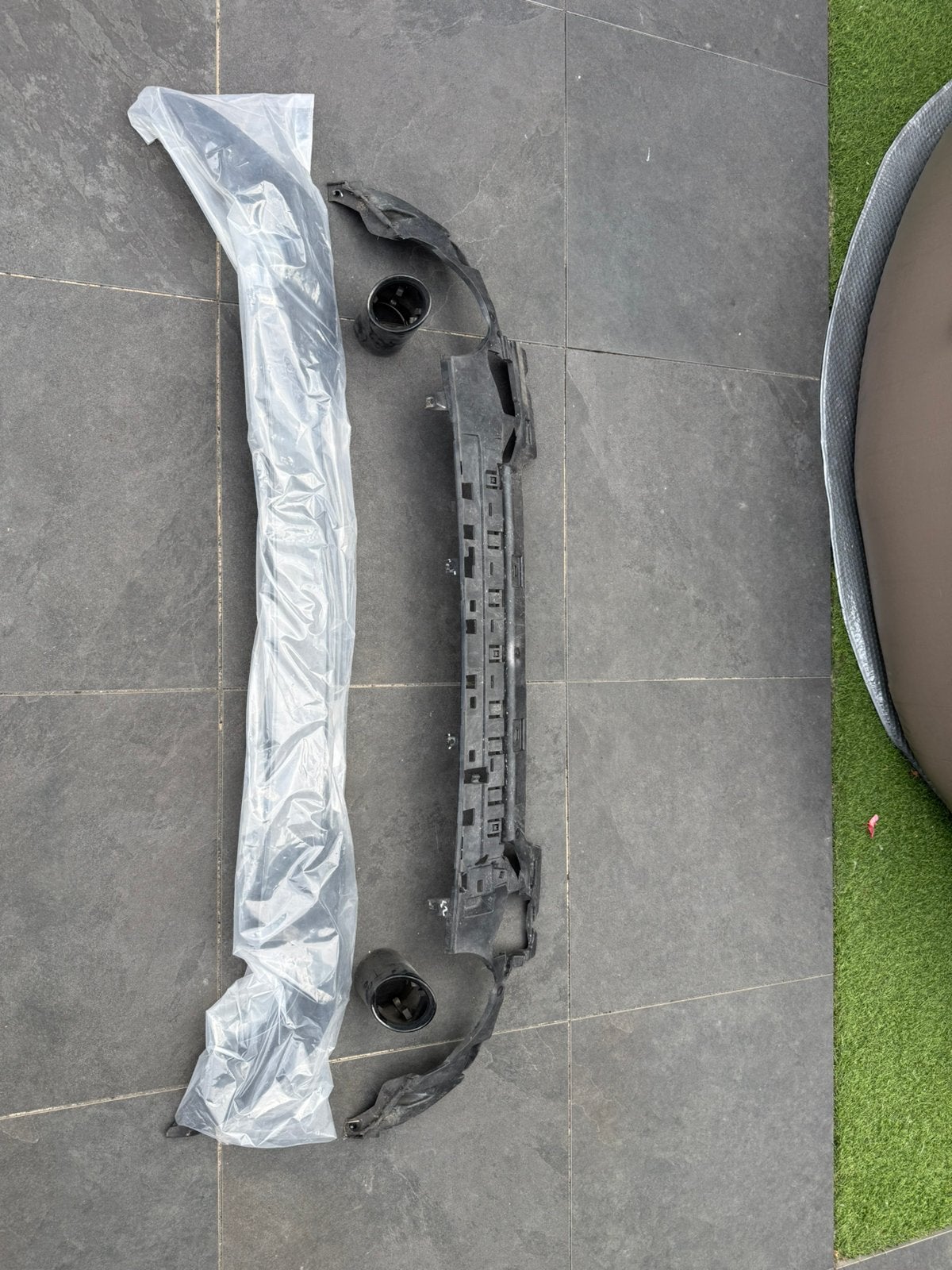Orginele diffusor eindtips BMW G20, Gebruikt, Ophalen of Verzenden, Achter, Bumper