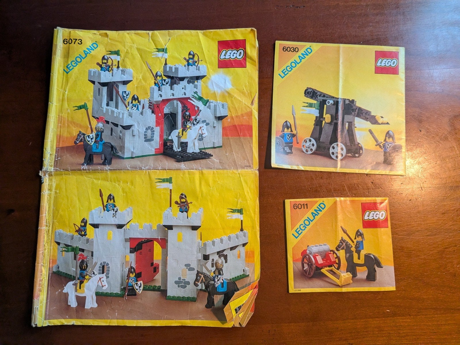 lego 6073, 6030 en 6011 Black Falcon Castle, Kinderen en Baby's, Ophalen of Verzenden, Gebruikt