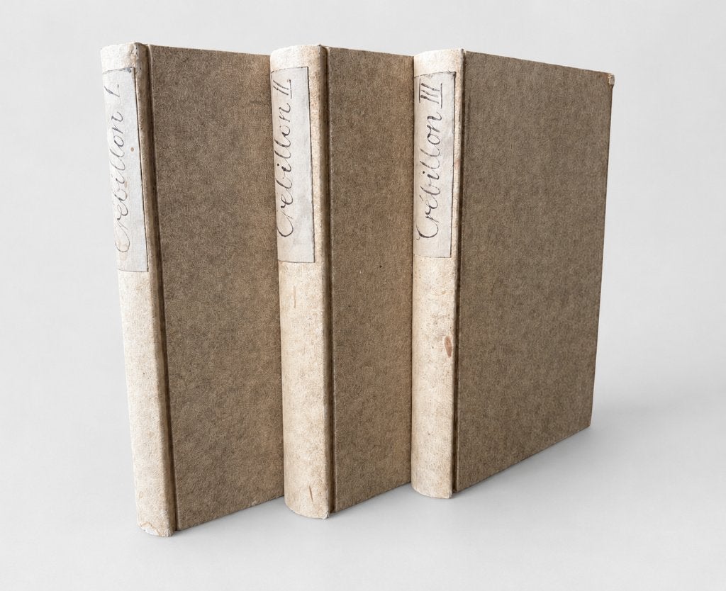 (1812) Oeuvres de Crébillon – 3 delen – Parijs, Verzenden