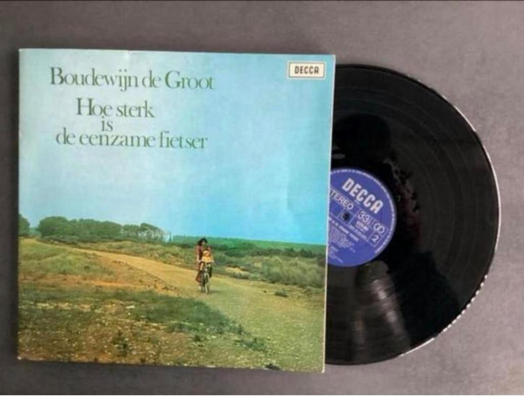 Boudewijn de Groot - Hoe sterk is de eenzame fietser LP, Cd's en Dvd's, Vinyl | Nederlandstalig, Ophalen of Verzenden, 12 inch