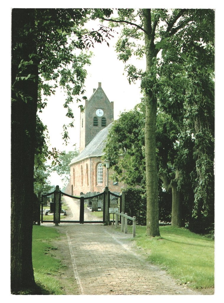 988443 Oenkerk 80+ Friesland _Gelopen met mooie zegel, Ophalen of Verzenden, 1980 tot heden, Gelopen, Friesland