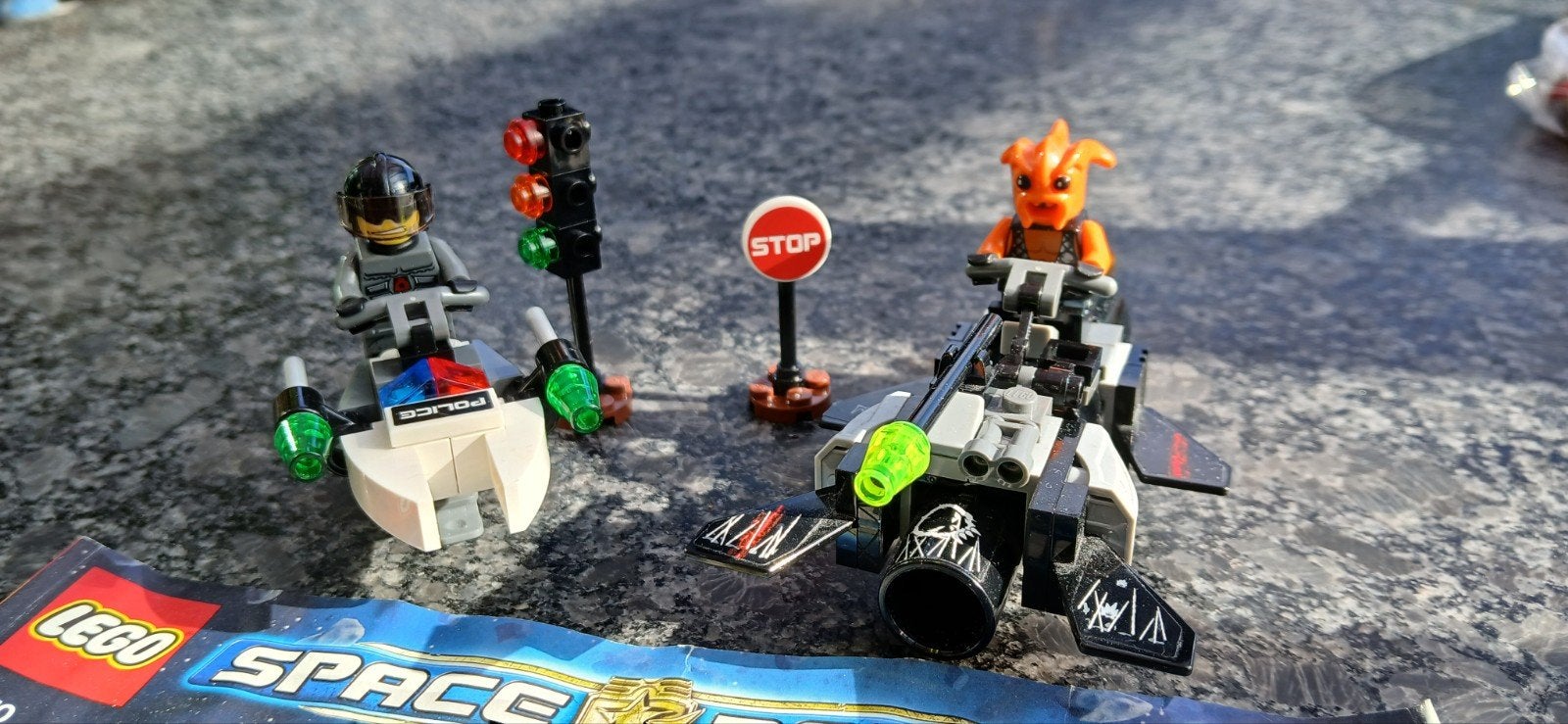 Lego Space Police 5970 Hyperspeed Pursuit - Compleet, Compleet, Gebruikt, Lego, Ophalen of Verzenden