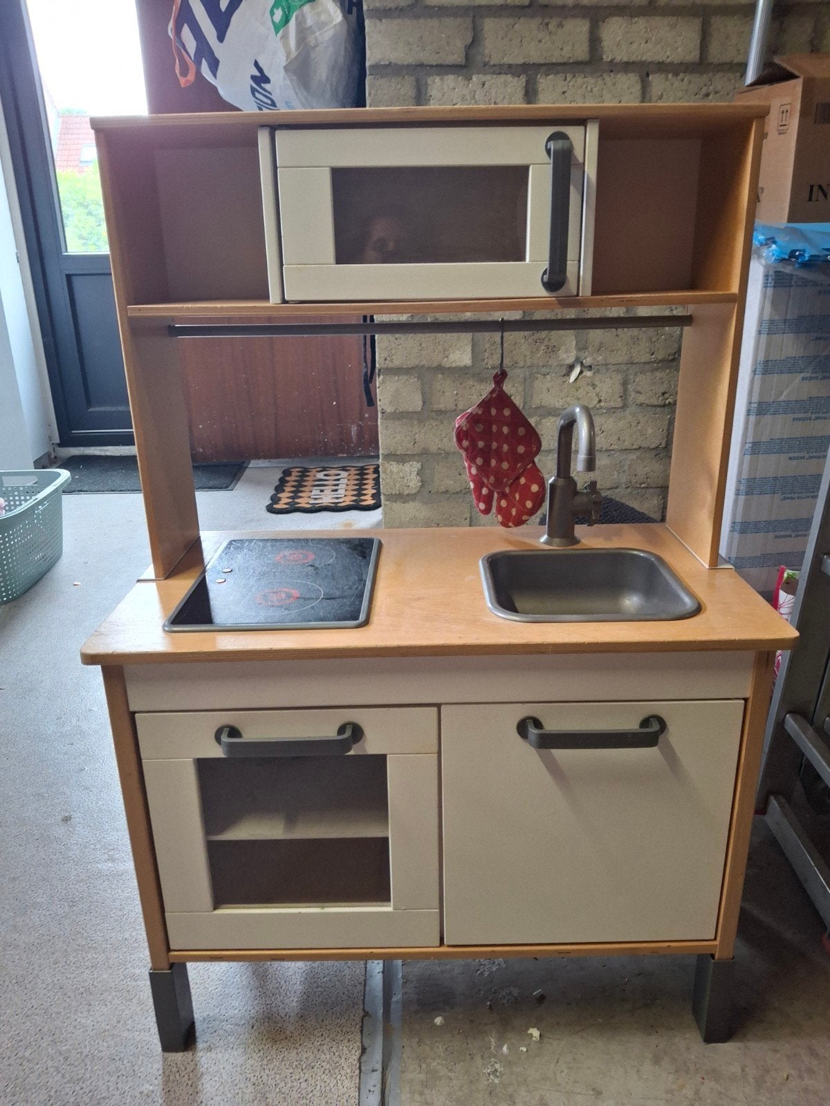 Houten speelkeuken, Ophalen, Gebruikt