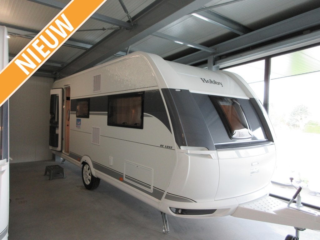 Hobby De Luxe 540 KMFE, Schokbreker, 6 tot 7 meter, Tot en met 6, 1250 - 1500 kg