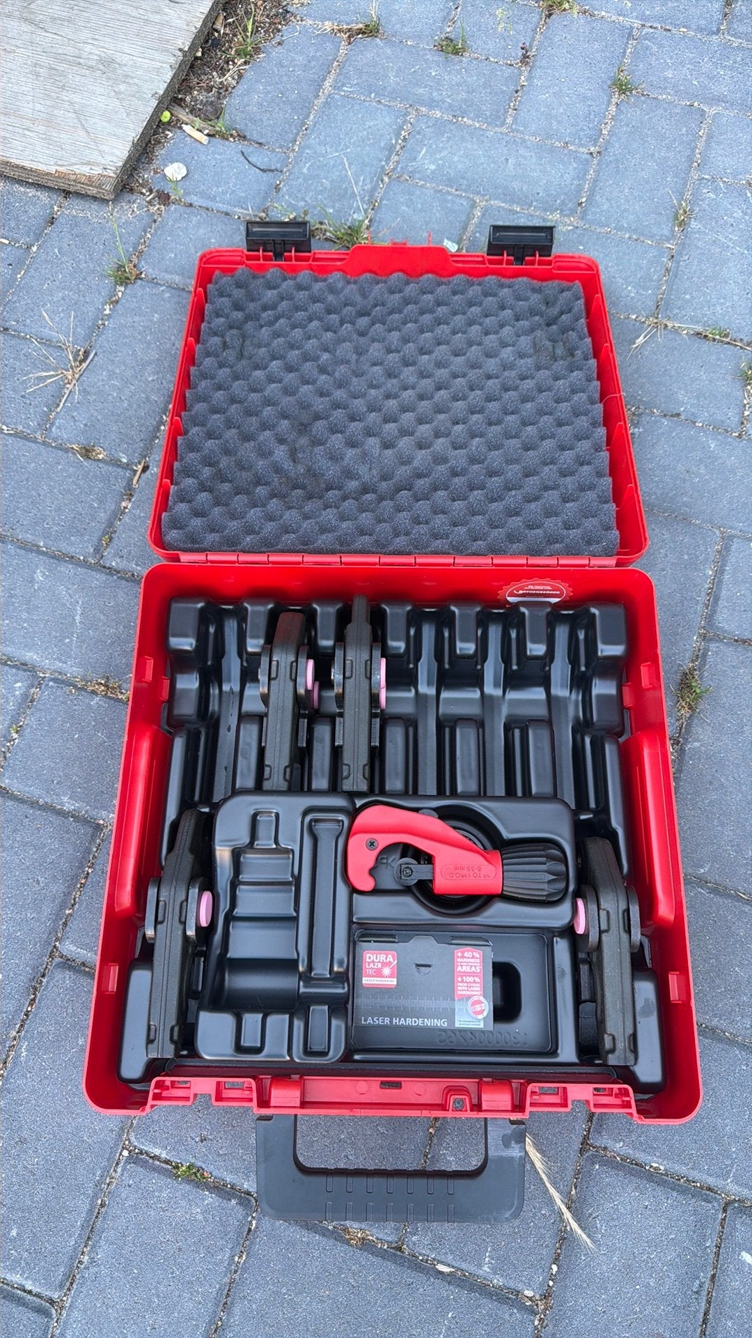 Rothenberger Persbekken set - Airco leidingen, Ophalen of Verzenden, Zo goed als nieuw