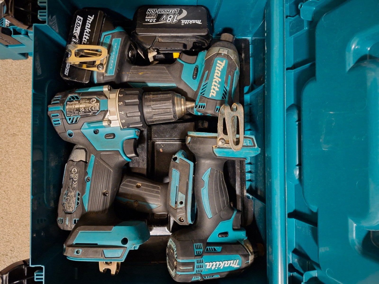 Makita tolletjes diverse, Ophalen of Verzenden, Zo goed als nieuw, Boor- en Schroefmachine, Variabele snelheid