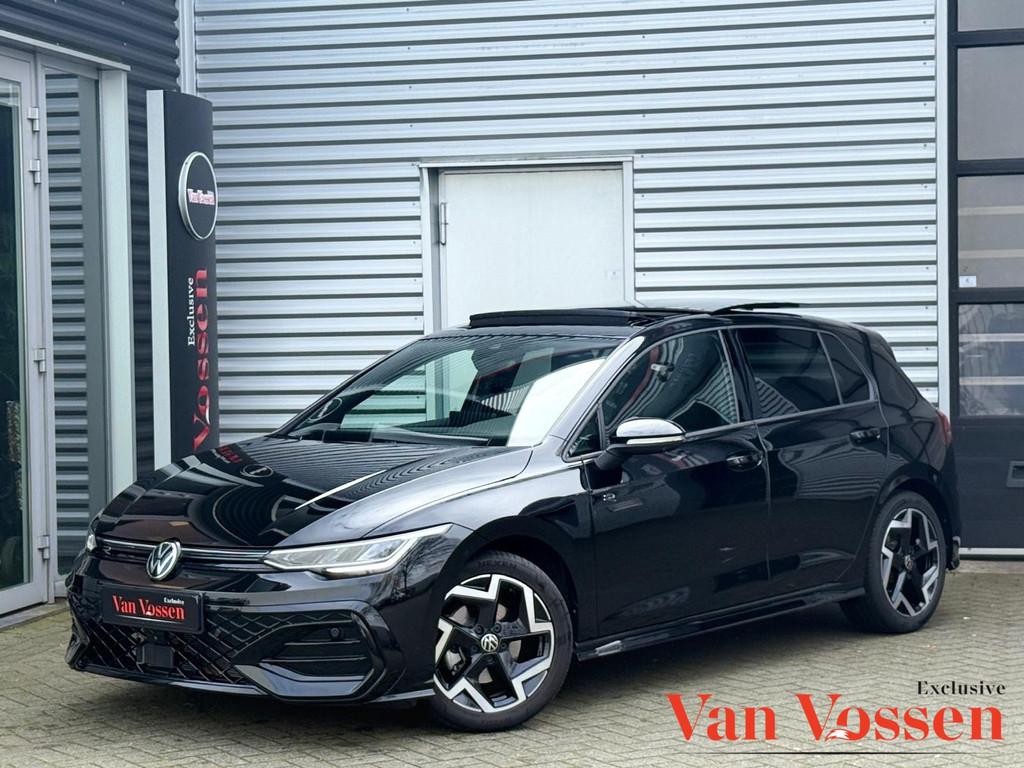 Volkswagen Golf 8.5 1.5 eTSI 3X R-Line 150PK|PANO|360 CAMERA, 12 maanden, 4 cilinders, Zwart, Bedrijf