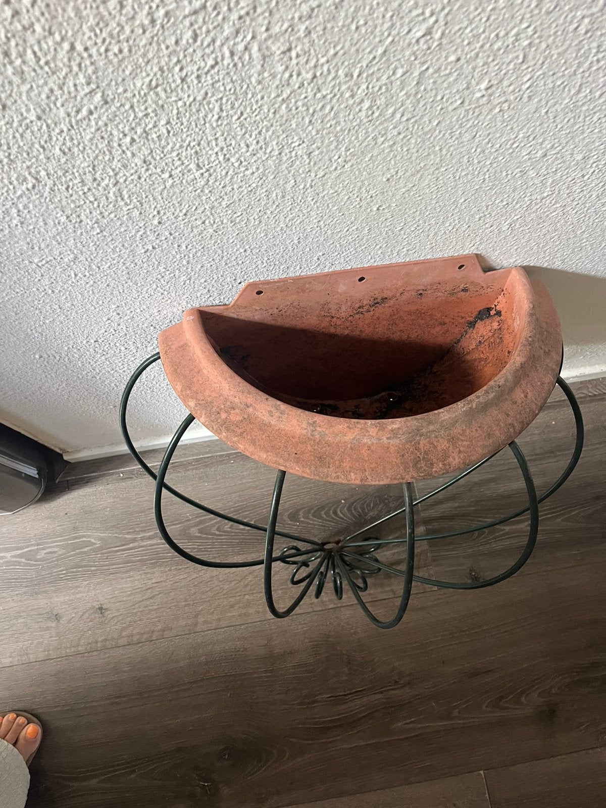 plantenbakken voor op te hangen., Tuin en Terras, Ophalen, Kunststof, Gebruikt, Minder dan 30 cm