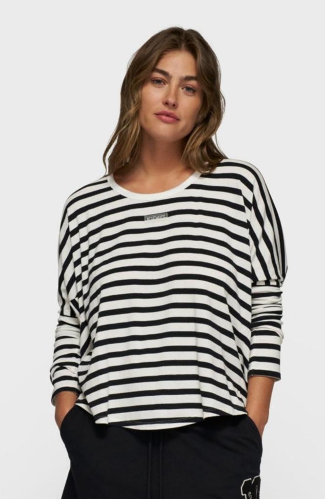 10 days modal longsleeve mt S valt ruim NIEUW, Verzenden, Zwart, Maat 42/44 (L), 10days
