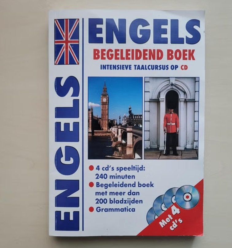 Engels - intensieve taalcursus op cd en begeleidend boek, Ophalen of Verzenden, Zo goed als nieuw, Non-fictie