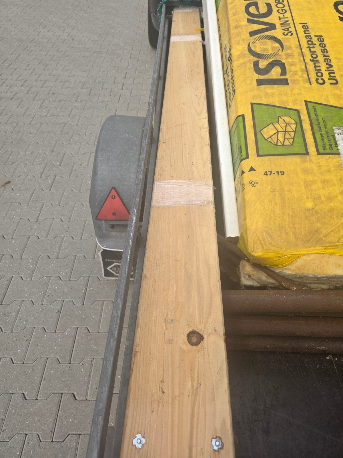 Omranding Altrex steiger 135x250. valbeveiliging, Doe-het-zelf en Verbouw, Ophalen of Verzenden, Rolsteiger of Kamersteiger, 5 meter of hoger
