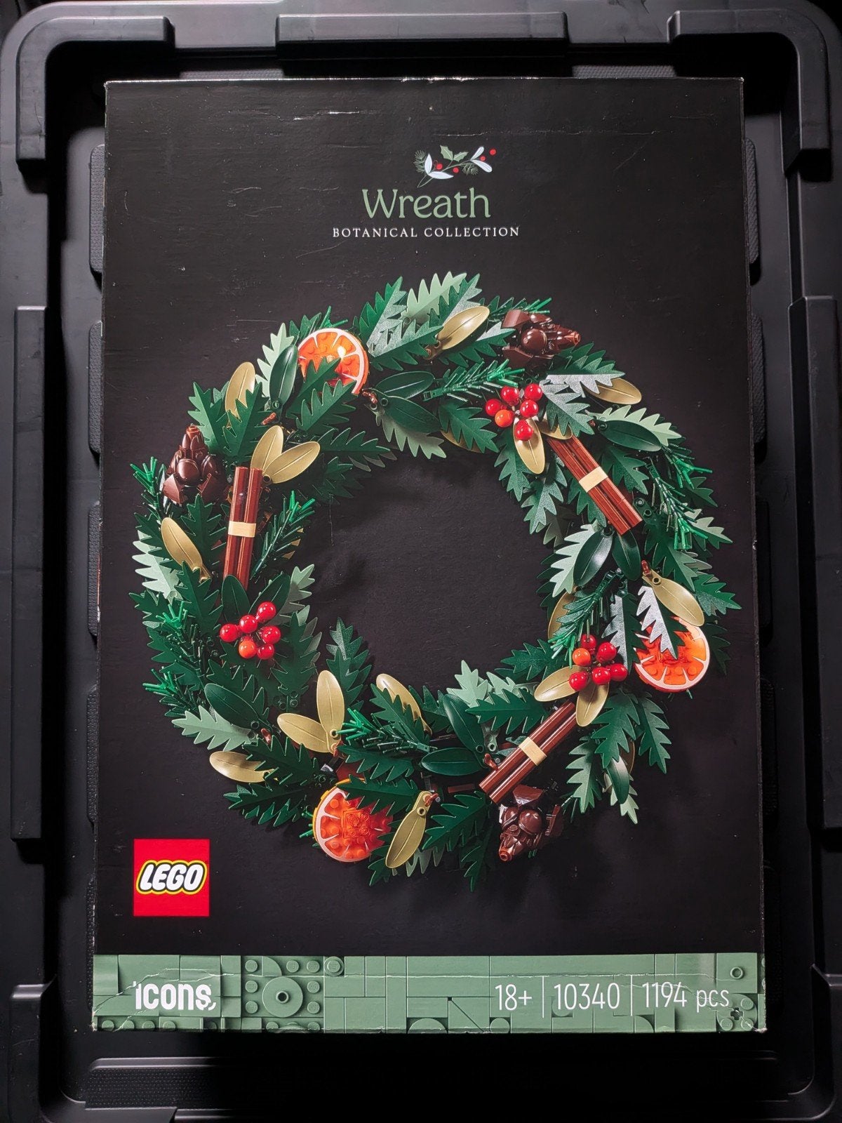 Lego Icons Wreath, Lego, Nieuw, Ophalen of Verzenden, Icons