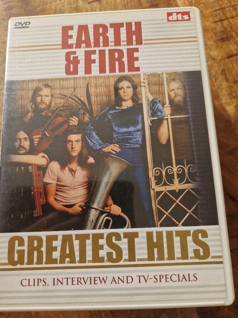Earth & Fire - Greatest  DVD (Clips, Interview, TV-Specials), Ophalen, Zo goed als nieuw, Overige formaten, Poprock