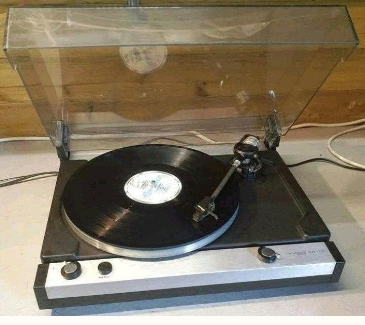 Thorens td-110 platenspeler + ortofon vms20eo mk2, Audio, Tv en Foto, Ophalen of Verzenden, Gebruikt, Thorens