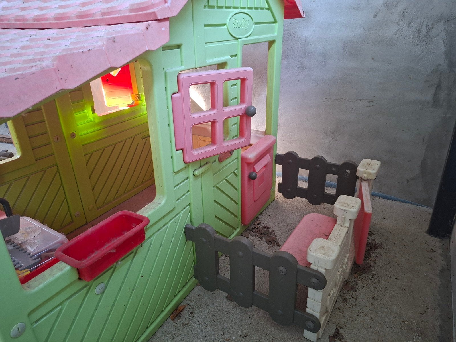 Speelhuisje, Ophalen, Gebruikt, Kunststof