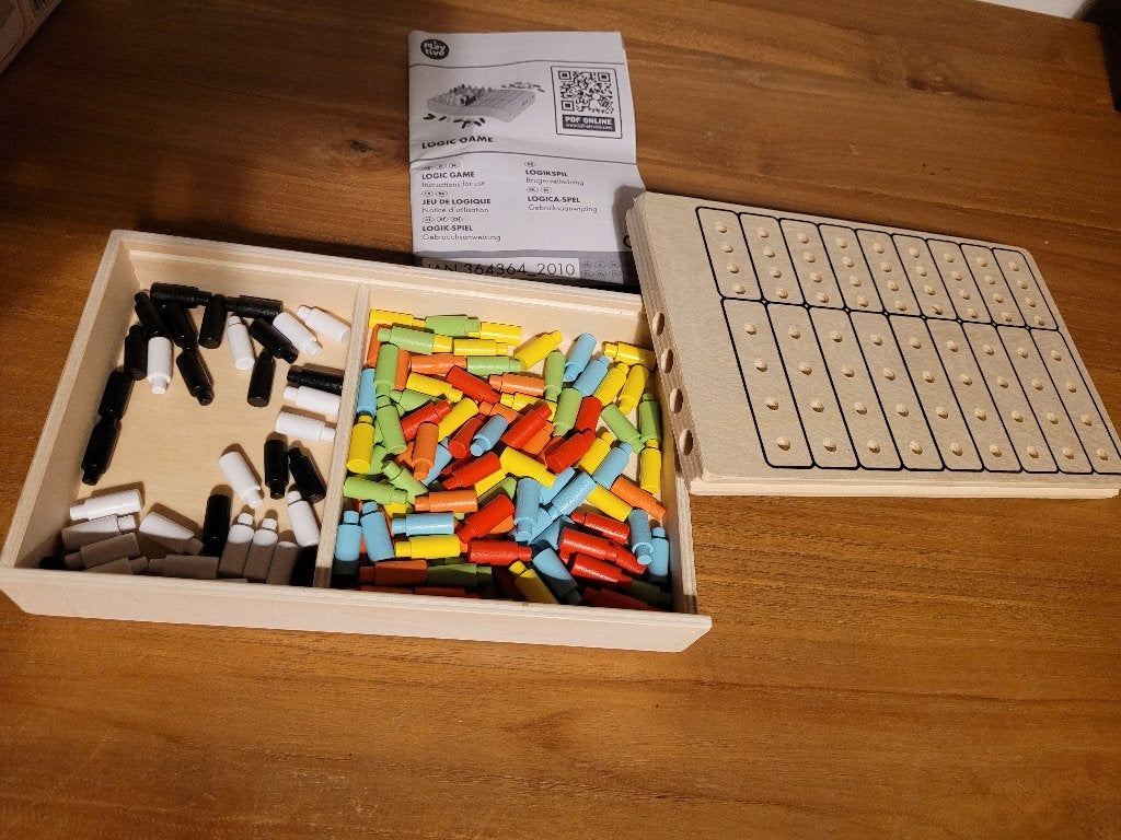 Logica (reis) Spel. Hout. Play Tive. Nieuw, Een of twee spelers, Ophalen of Verzenden, Nieuw, Playtive