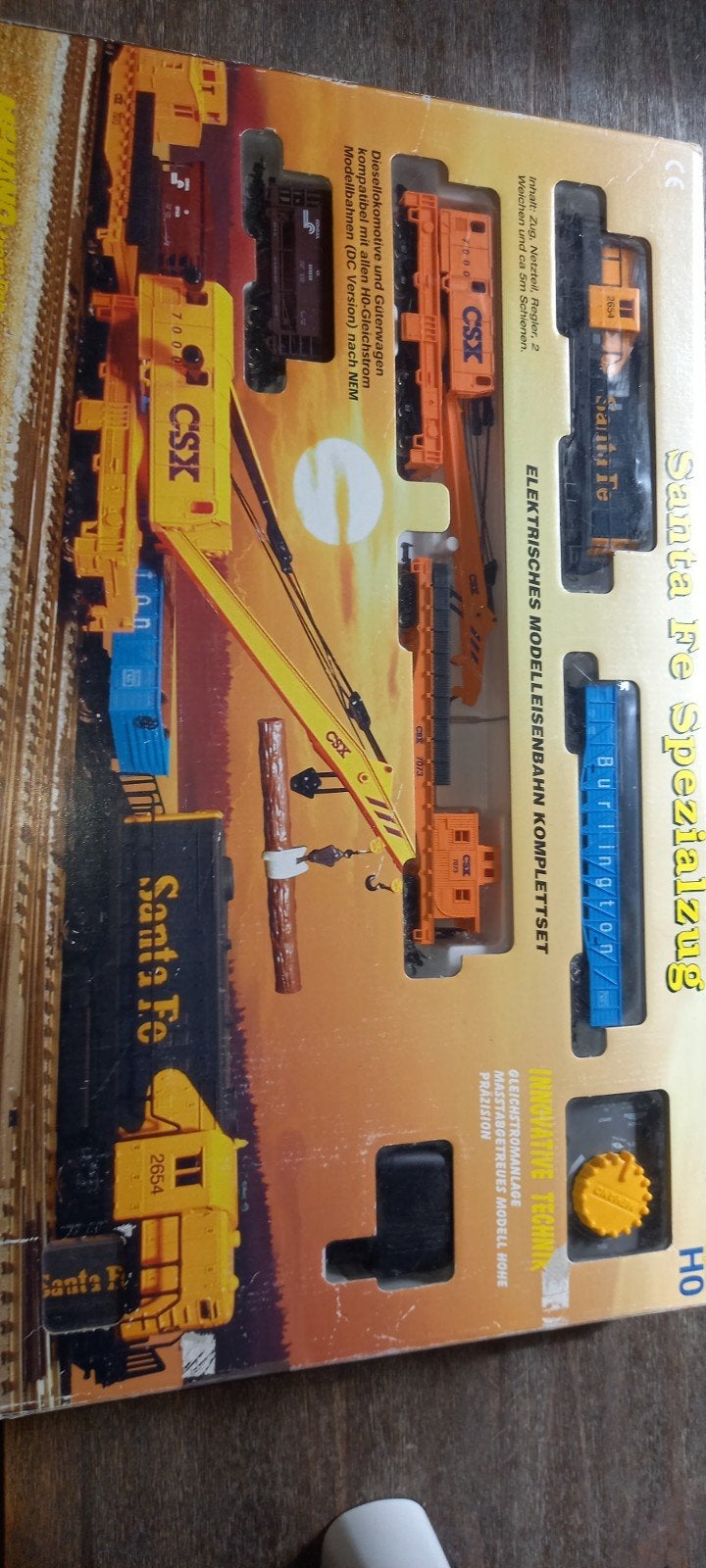 Märklin Mehanho Santa Fe Speciale Treinset H0, Hobby en Vrije tijd, Modeltreinen | H0, Ophalen of Verzenden, Gelijkstroom, Treinset