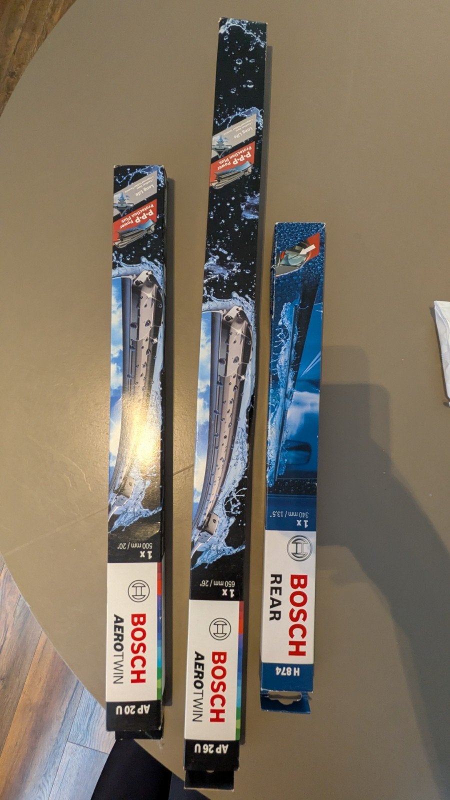 Bosch aerotwin en rear ruitenwisser set, Ophalen of Verzenden, Nieuw