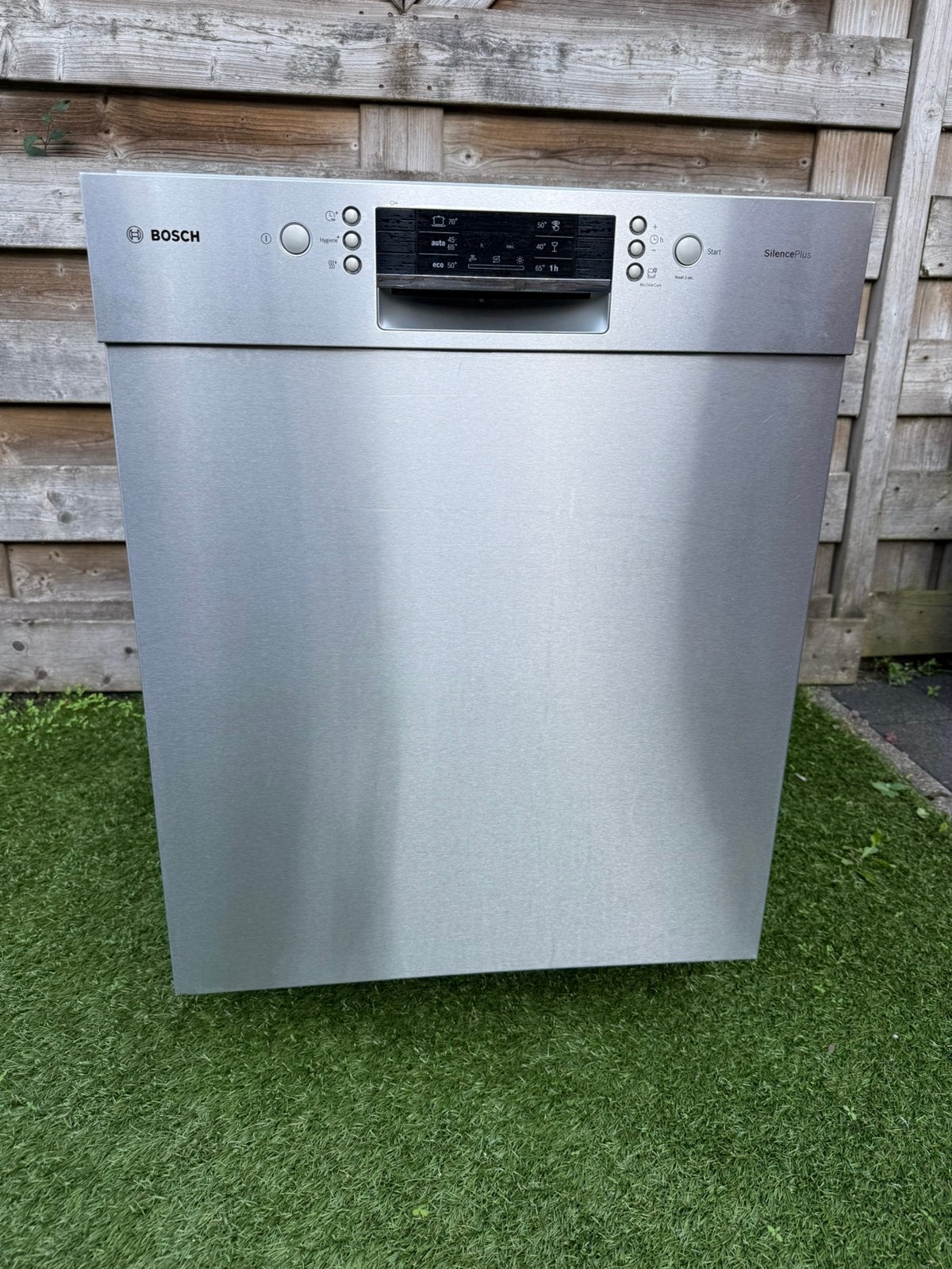Z.G.A.N. Bosch RVS onderbouw vaatwasser met alle opties!!, Witgoed en Apparatuur, Vaatwasmachines, Ophalen, Minder dan 85 cm, 60 cm of meer