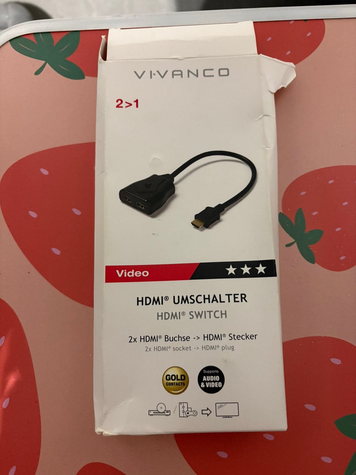 HDMI switch, Computers en Software, Ophalen of Verzenden, Zo goed als nieuw