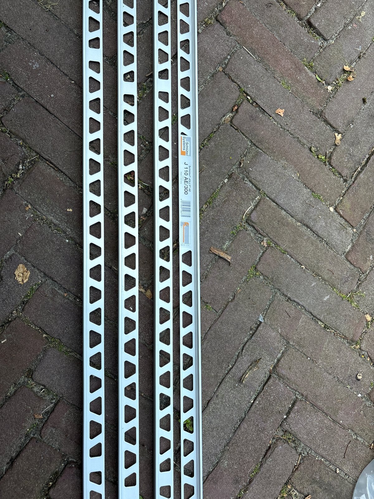 4x Tegelprofiel 300cm lengte - Nieuw en ongebruikt, Ophalen, Overige typen, Nieuw, Minder dan 20 cm