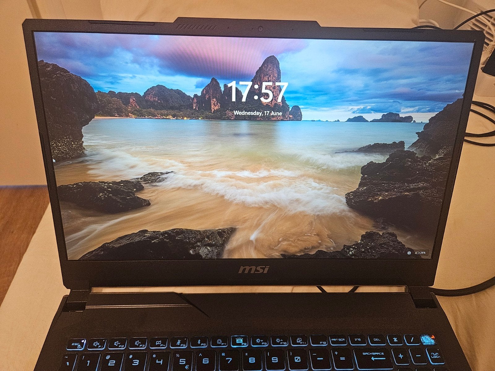MSI Cyburg 15 (RTX 4060, 8GBV) met doos., Met videokaart, Verzenden, MSI cyborg, Intel® Core™ i7 