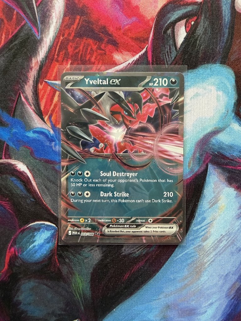 Pokemon Yveltal ex (POR 053) Perfect Order, Ophalen of Verzenden, Nieuw, Losse kaart, Foil