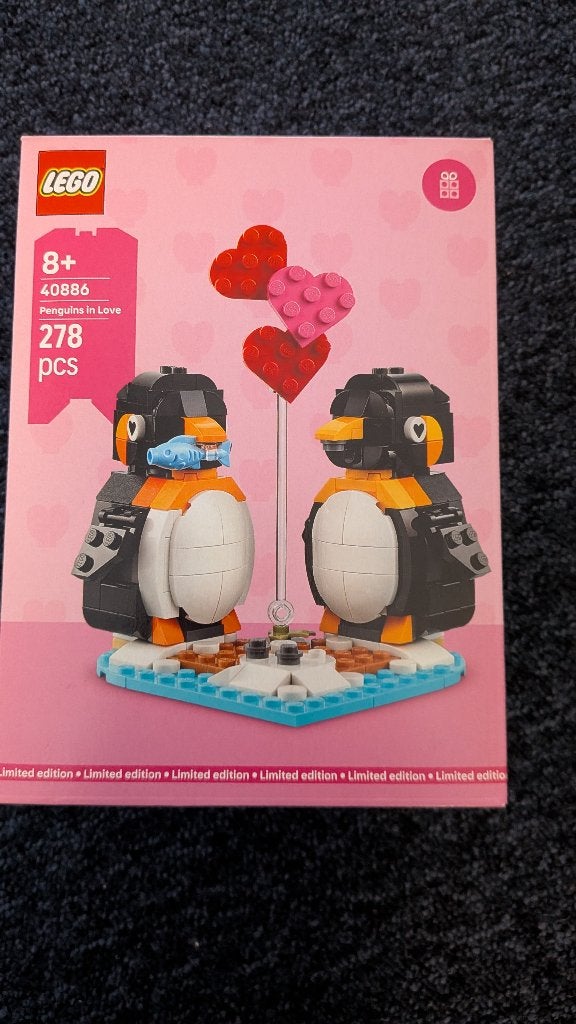 LEGO 40886 Penguins in Love – Limited Edition, sealed, Lego, Nieuw, Ophalen of Verzenden, Ongeopend/sealed