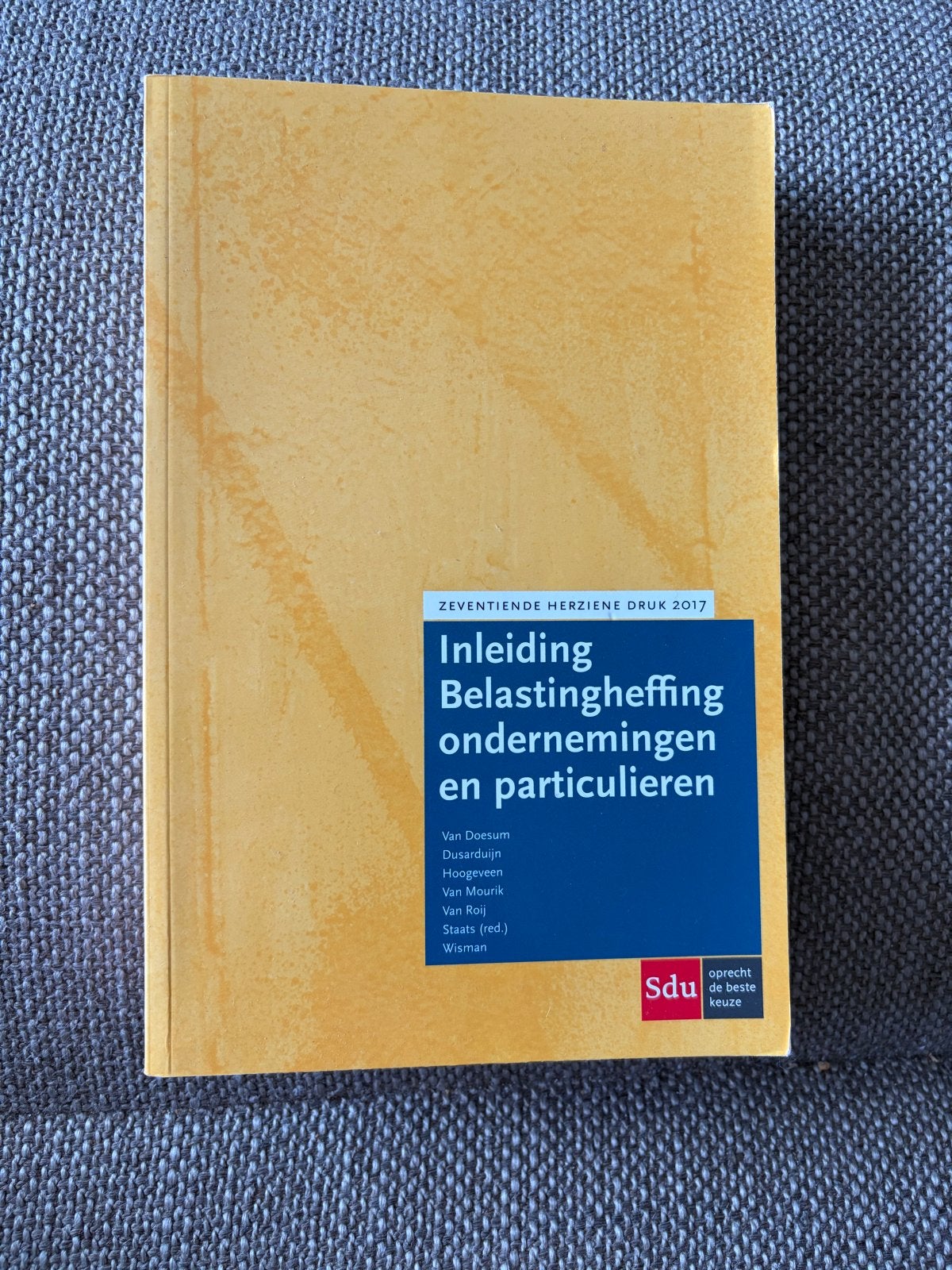 Inleiding Belastingheffing ondernemingen en particulieren, Ophalen of Verzenden, Gamma, Gelezen, HBO