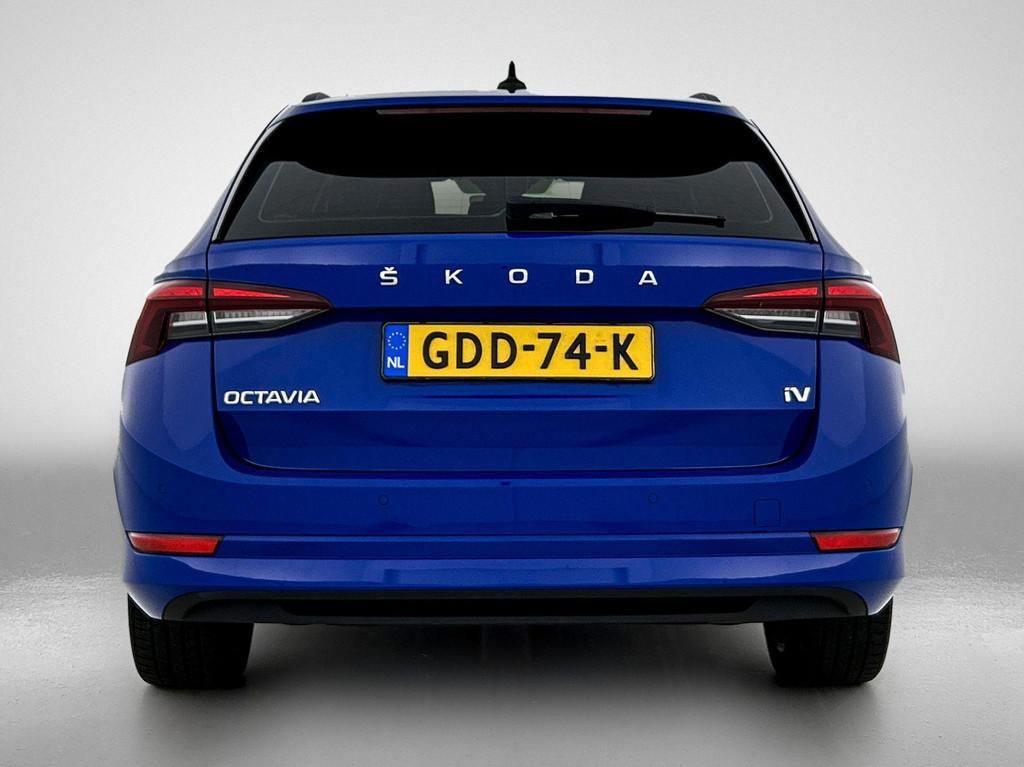 Skoda Octavia Combi 1.4 TSI iV PHEV Business Edition | CLIMA, Auto's, Skoda, 12 maanden, Stof, Gebruikt, Blauw